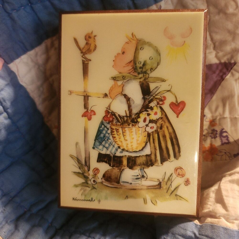 Vtg Reuge Hummel Music box Doctor Zhivago Lara's Theme
